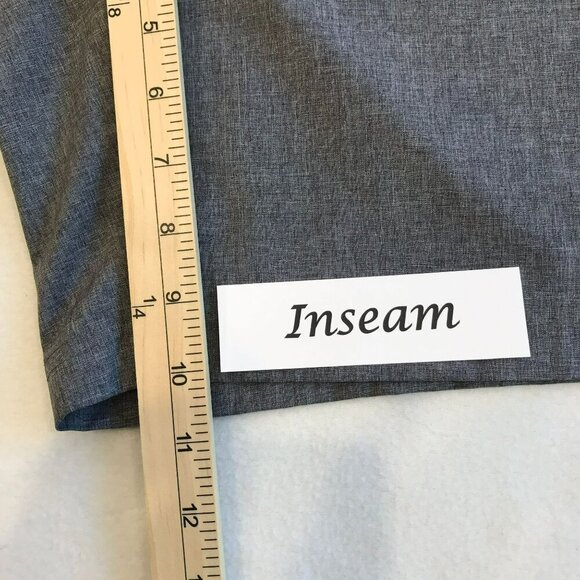 Ben Hogan Men's Sz 38 Golf Bermuda Shorts in Gray Activewear - Picture 12 of 13